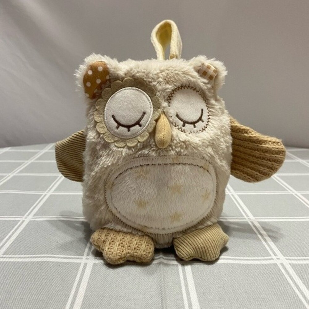 Cloud B Nighty Night Owl Infant Baby Toddler Soothing Sound Machine Plush